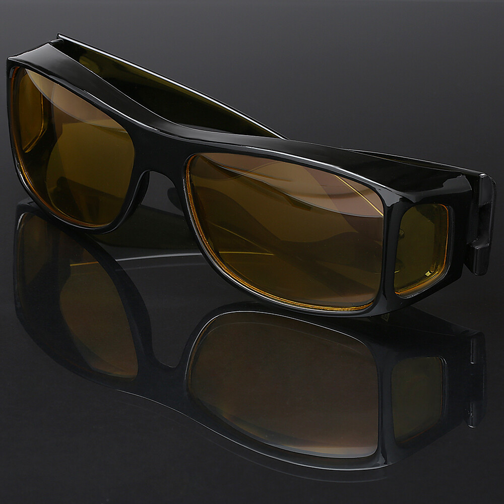 Fit Over Sunglasses with Side Shield Cover Over Prescription EyeGlasses