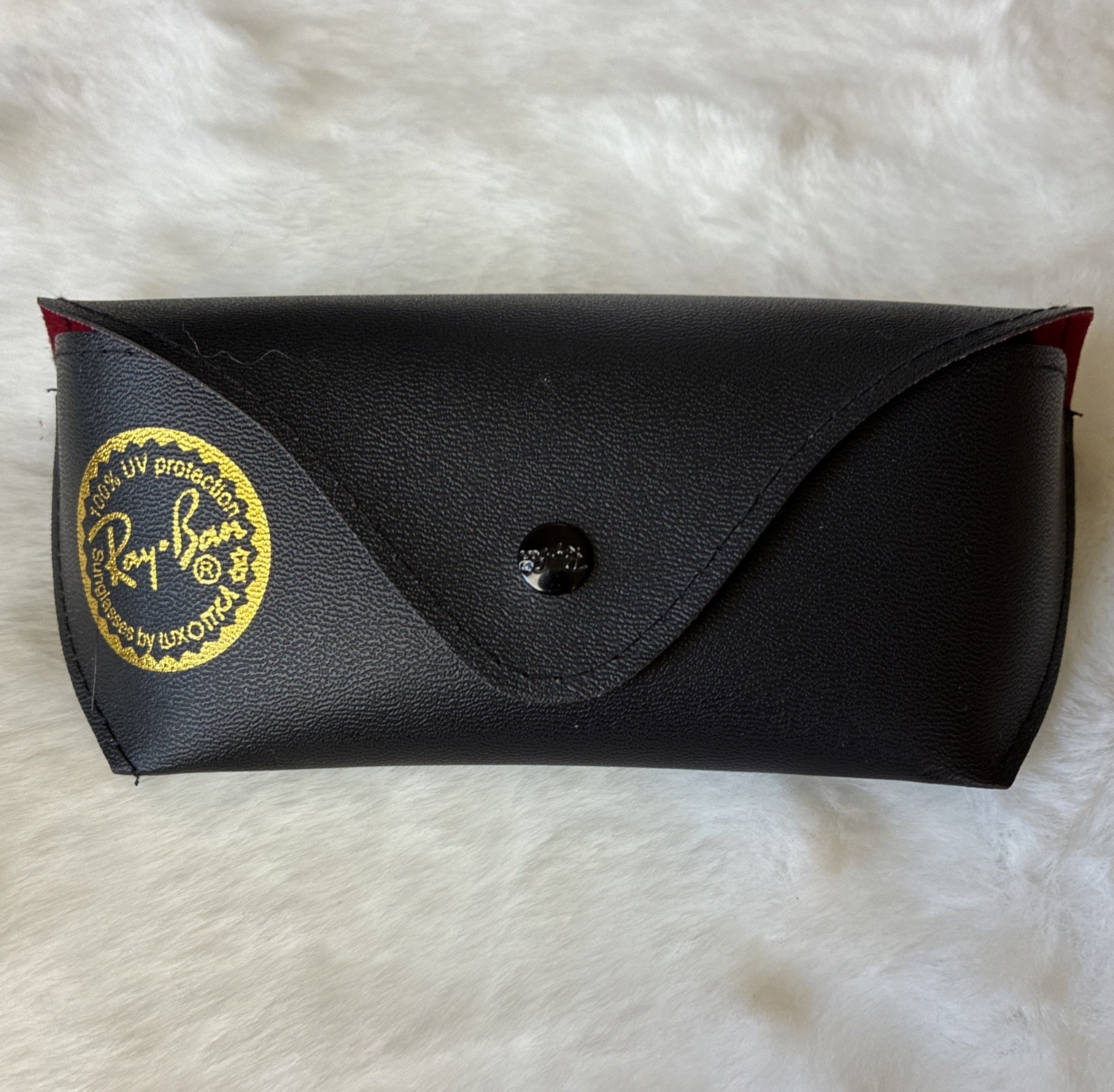 Ray-Ban RB 4260 Classic Wayfarer Sunglasses Black Frame Grey Lens Made In Italy