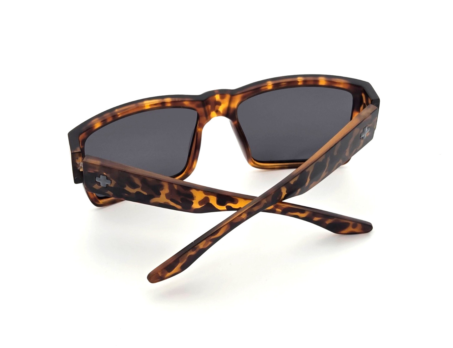 Men’s Cyrus Polarized Sunglasses Tortoise Frame Smoke Polarized Lens 140mm