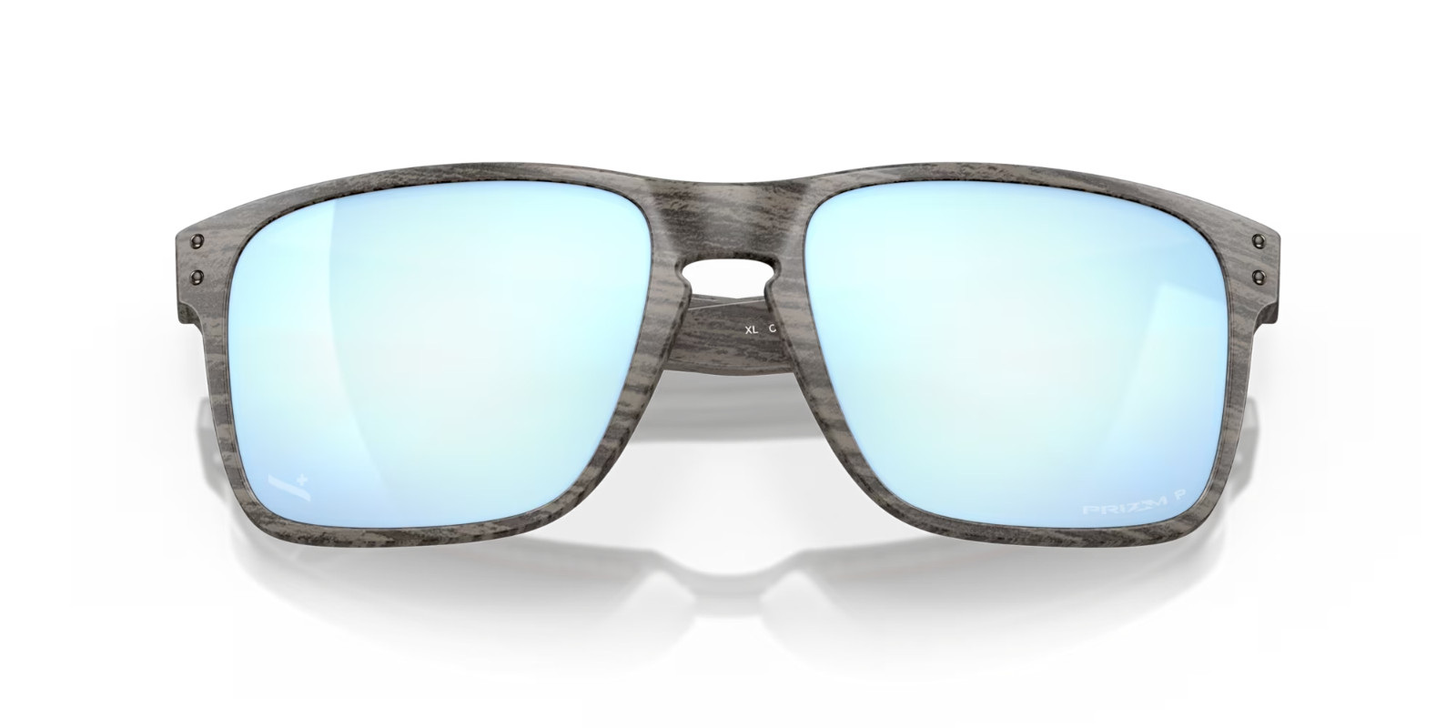 NEW Oakley HOLBROOK XL Woodgrain Polarized Deep Water PRIZM H2O Sunglass 9417-19