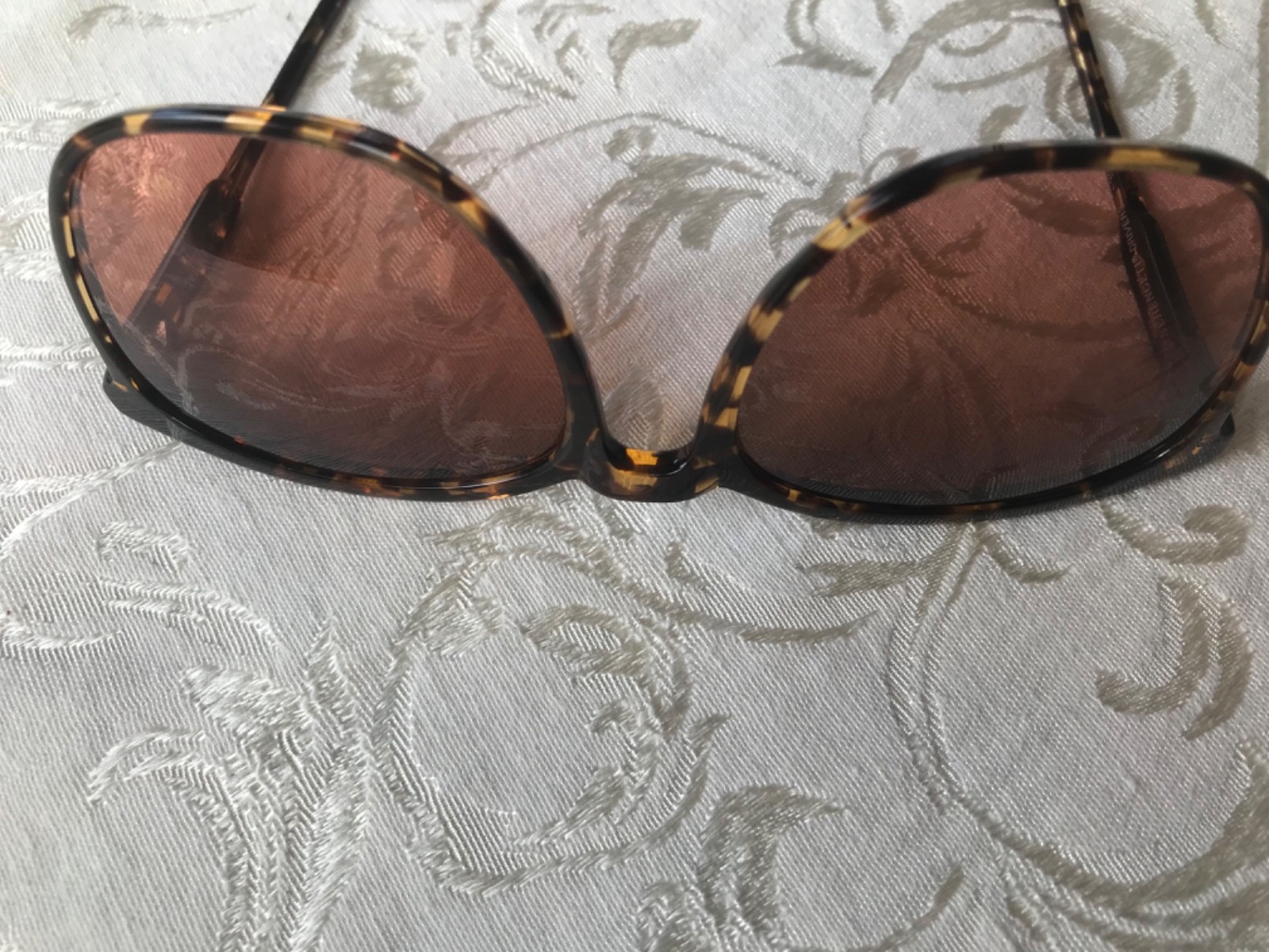Vintage Corning Optics Serengeti Drivers Sunglasses Tortoise Habana