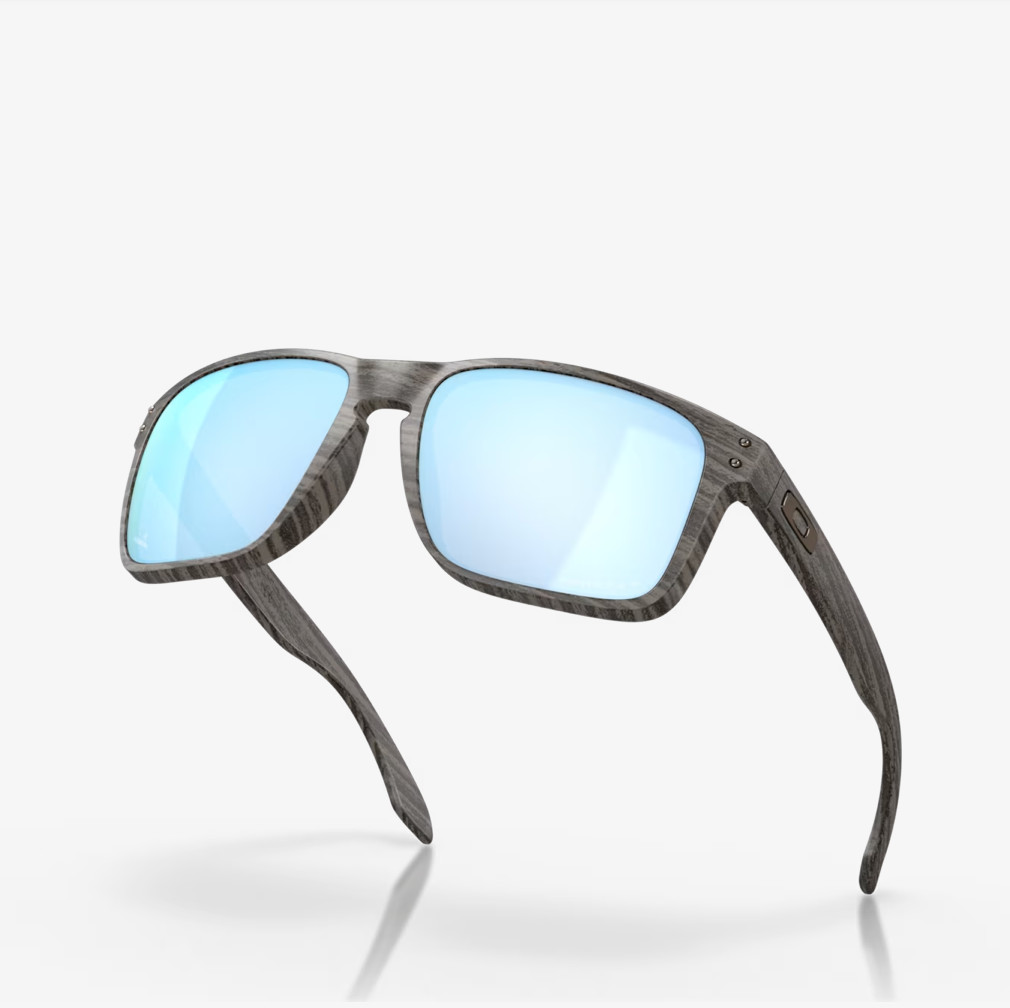 NEW Oakley Holbrook XL Woodgrain l Prizm Deep Water Polarized OO9417-19