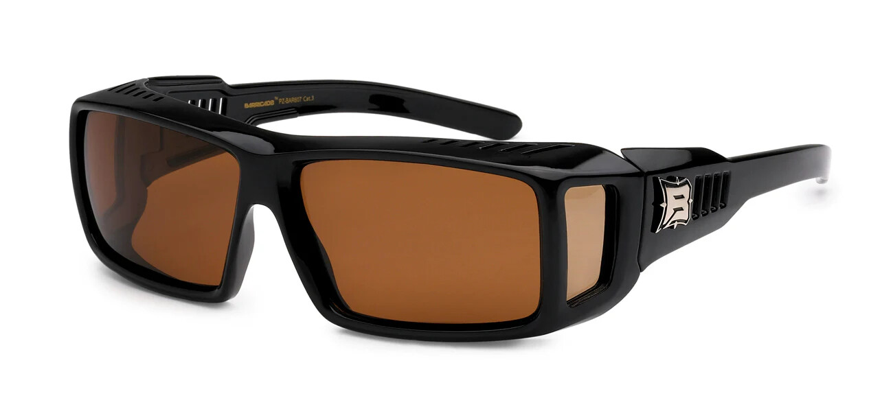Medium-Large Fit OVER Cover POLARIZED Sunglasses Prescription Glasses Men Women