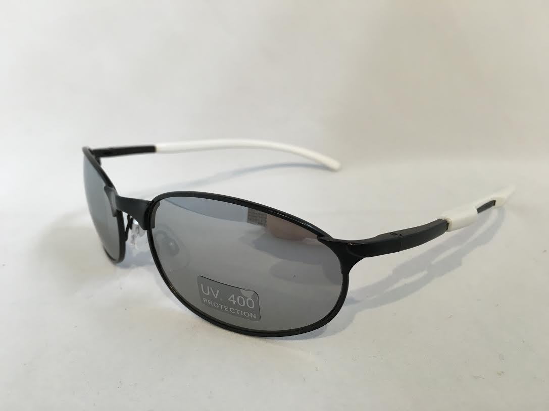 E1041 METAL SPORTS SUNGLASSES SPRING HINGE AND REVO LENS Wholesale 12 Pair