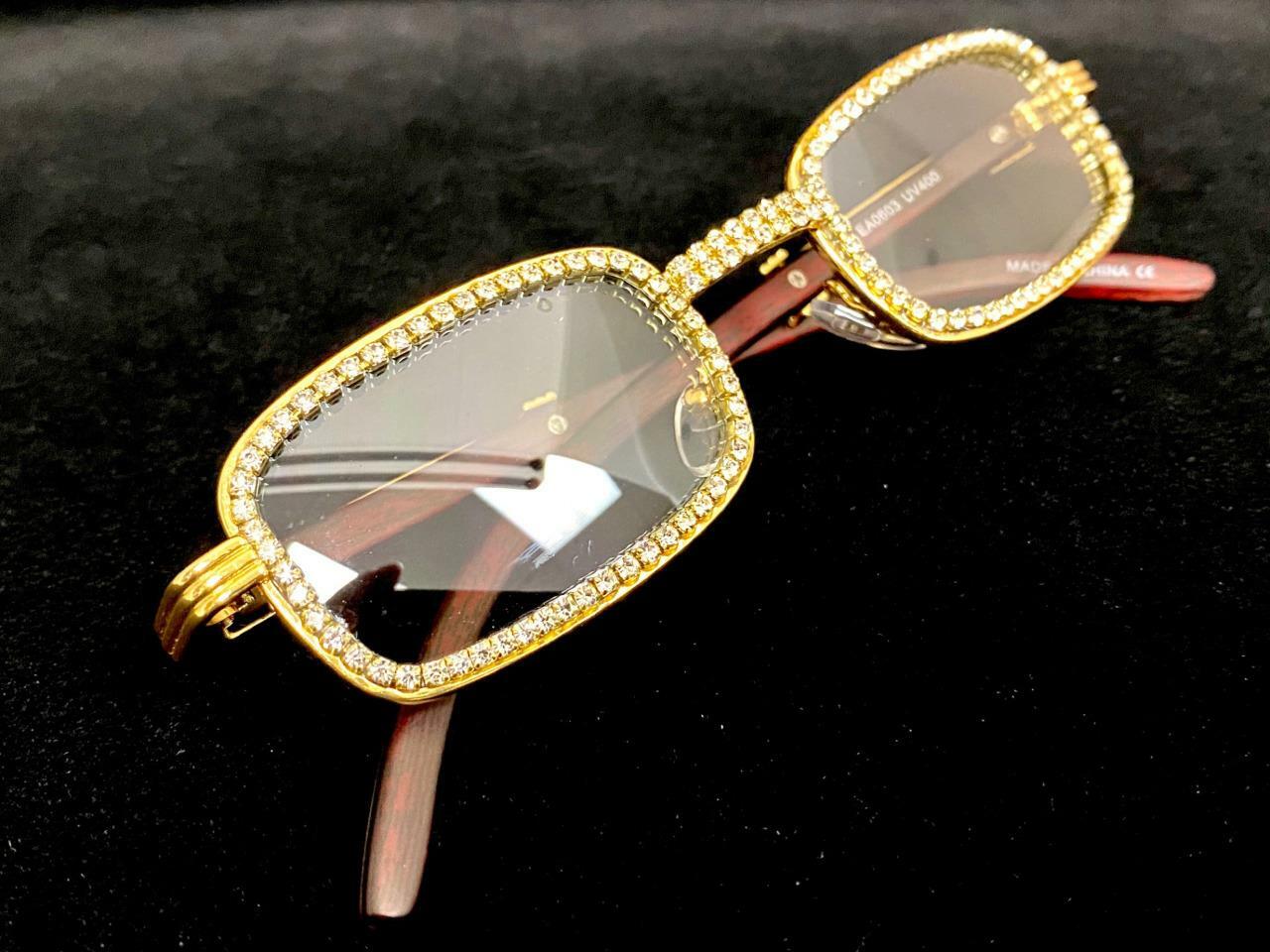 Men’s Classy Sophisticated Retro Hip Hop Rapper Clear Lens EYE GLASSES Handmade!