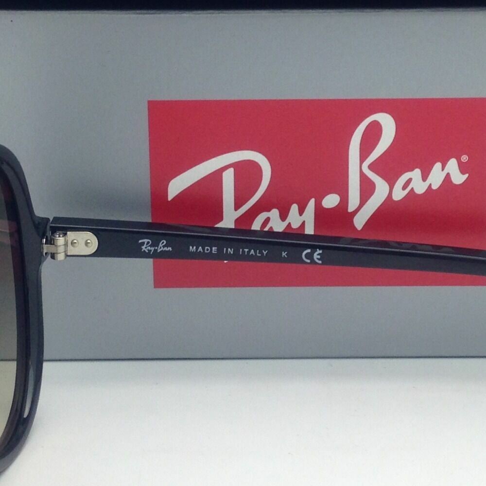 New RAY-BAN Sunglasses RB 4125 CATS 5000 601/32 59-13 Black w/Grey Gradient Lens