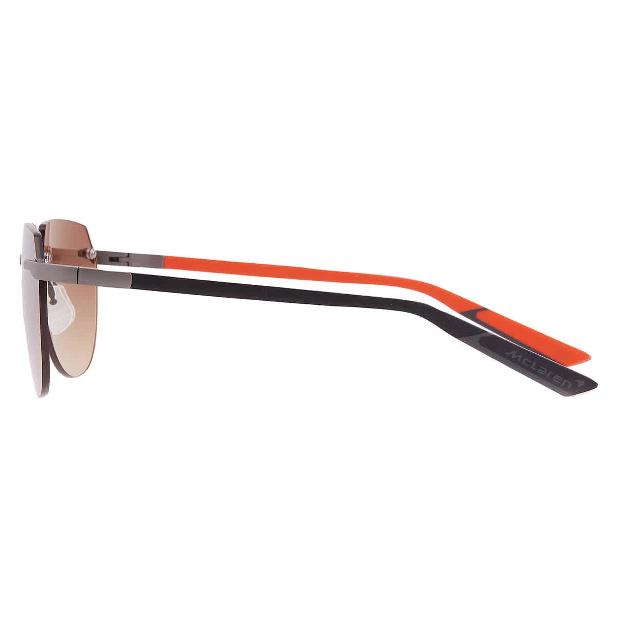 McLaren Brown Gradient Irregular Unisex Sunglasses MLMS-85S01 C03 57