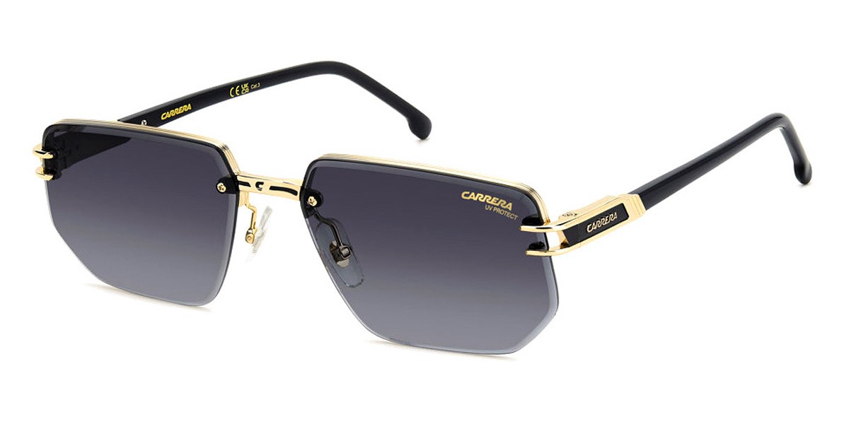 Carrera 1070/S Sunglasses Male Gold Black 60mm New 100% Authentic