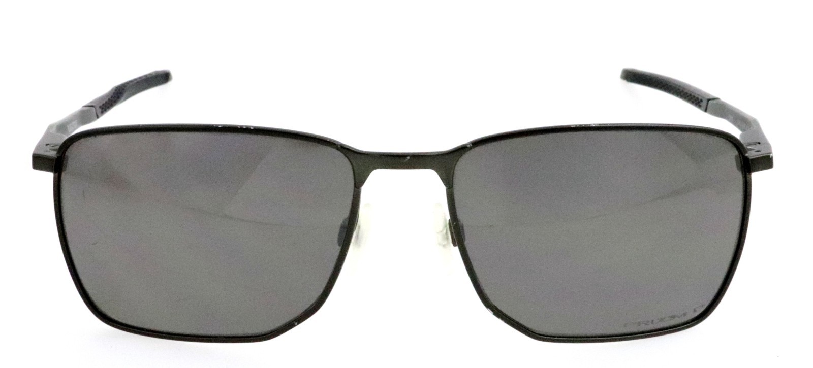 New Oakley OO4142-0358 Ejector 58mm Pewter Gray Polarized Sunglasses