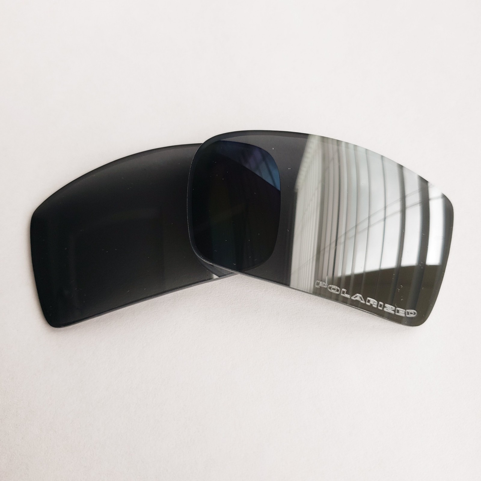 Authentic Oakley Gascan Black Iridium Polarized Replacement Lenses OO9014