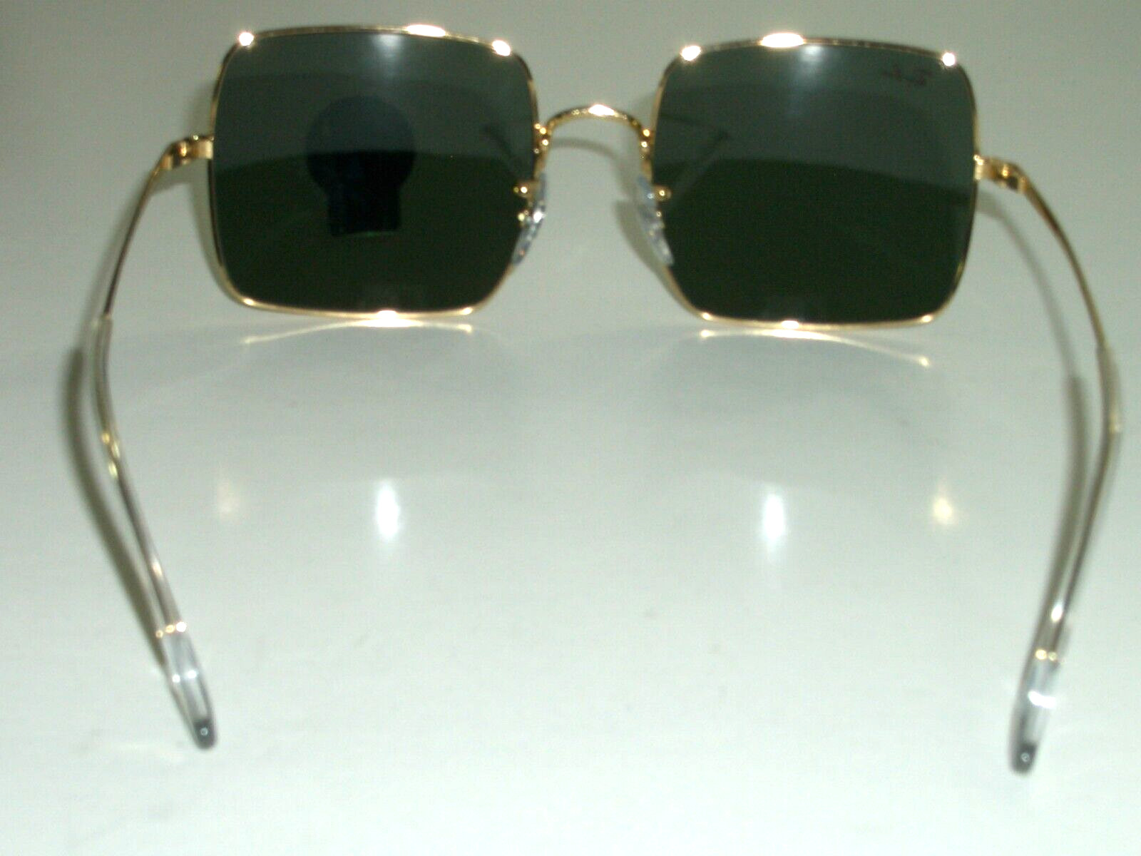 54[]19mm 145 RAY-BAN ITALY RB1971 G15 CRYSTAL GEP SQUARE SHAPED SUNGLASSES MINT