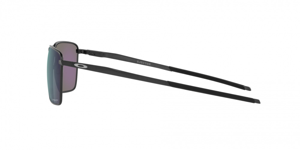 Oakley Men’s OO4142 Ejector Rectangular Sunglasses, Satin Light Steel/Prizm Jade