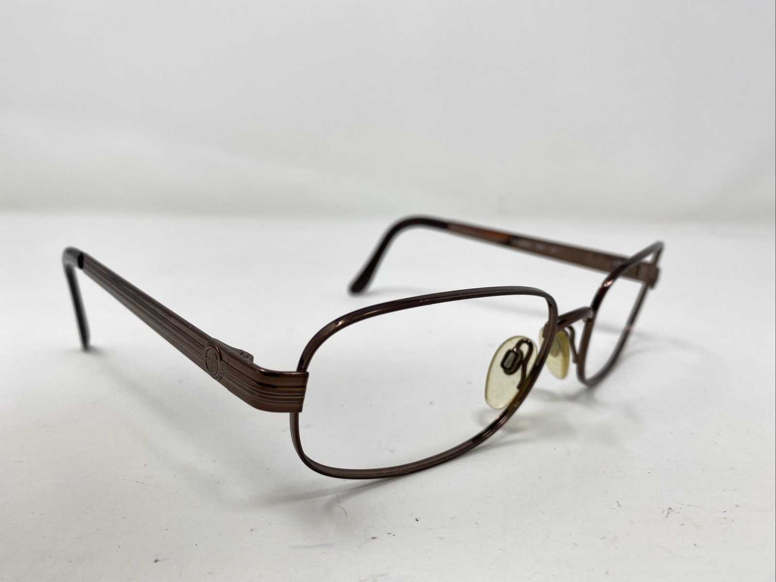 Sergio Tacchini Italy ST1070-S T869 135mm Shiny Brown Sunglasses Frame KE56