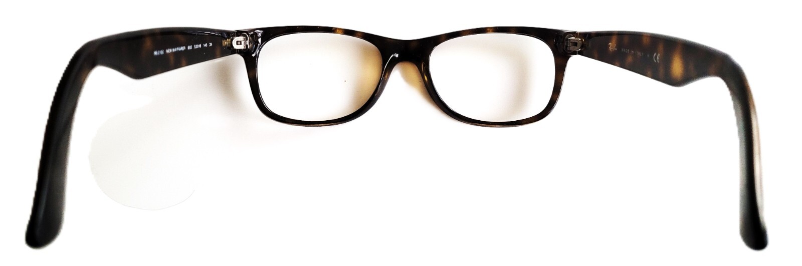 RAY-BAN EYEGLASSES FRAME RB2132 902 NEW WAYFARER 55-18-145 WITH CASE