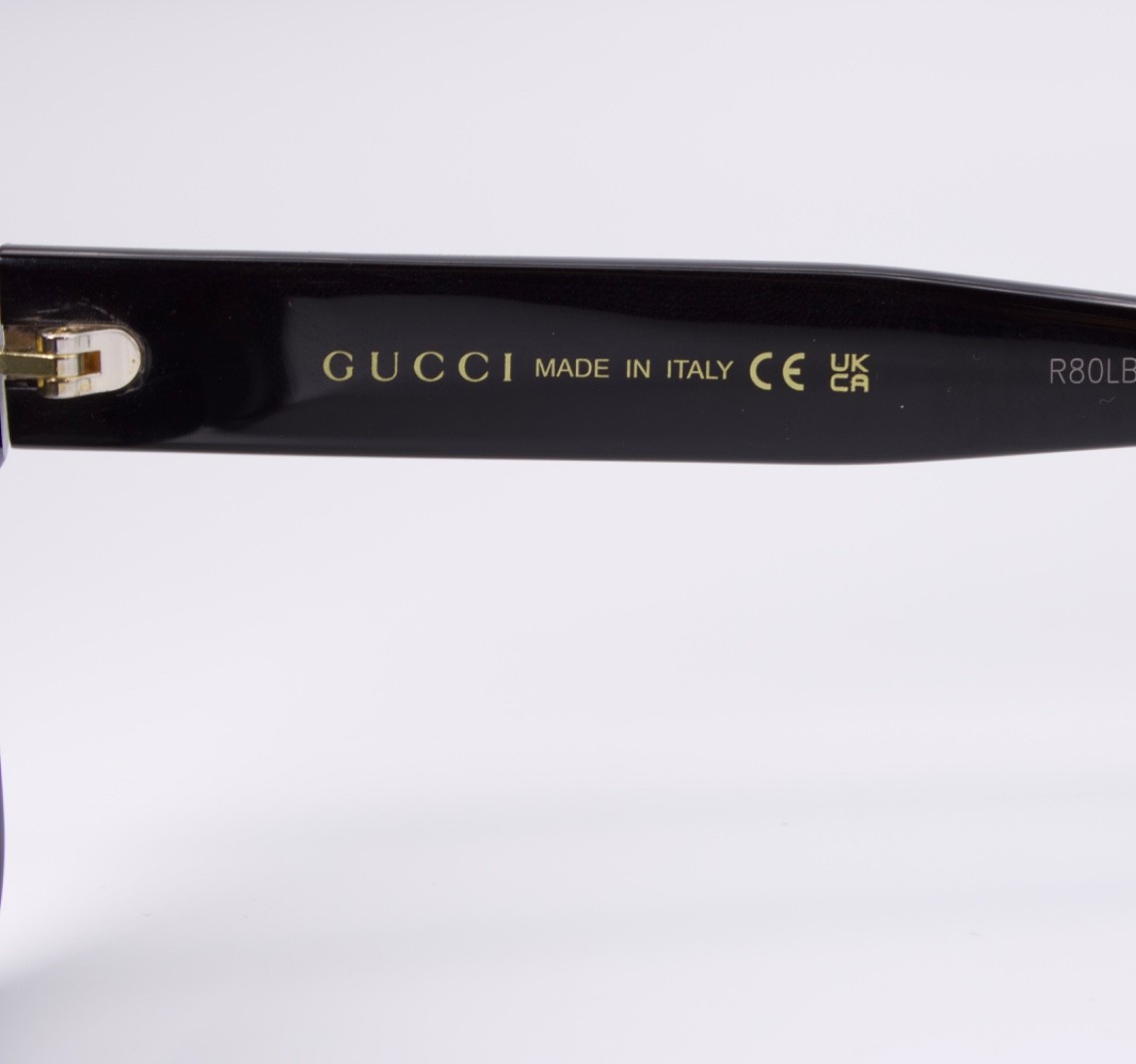 GUCCI GG1857SK-001 55mm Square Men’s Sunglasses