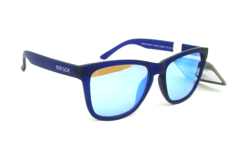 Body Glove Sport Mirrored Sunglasses BGSPT 22 09 BLU 100% UV Protection