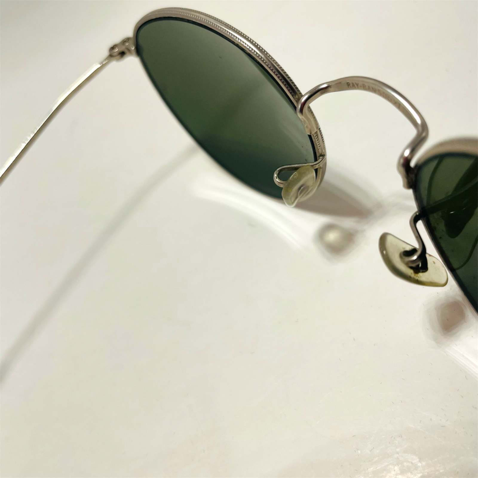 Ray-Ban Sunglasses Round Silver 3447 019/30 Silver Mirrored Non Polarized Lense