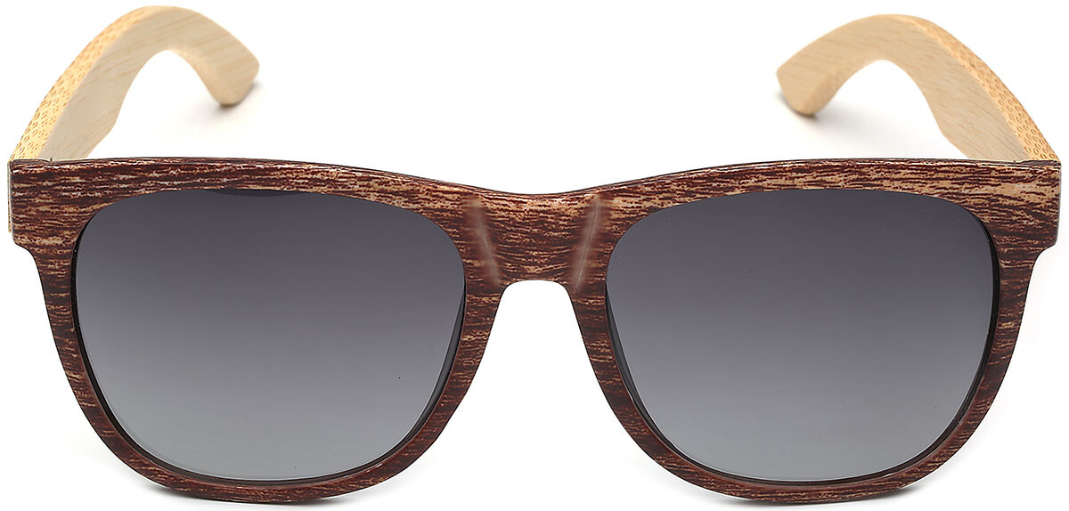 Polarized Bamboo Wood Sunglasses Retro Classic Vintage Wooden Arms Mens Womens
