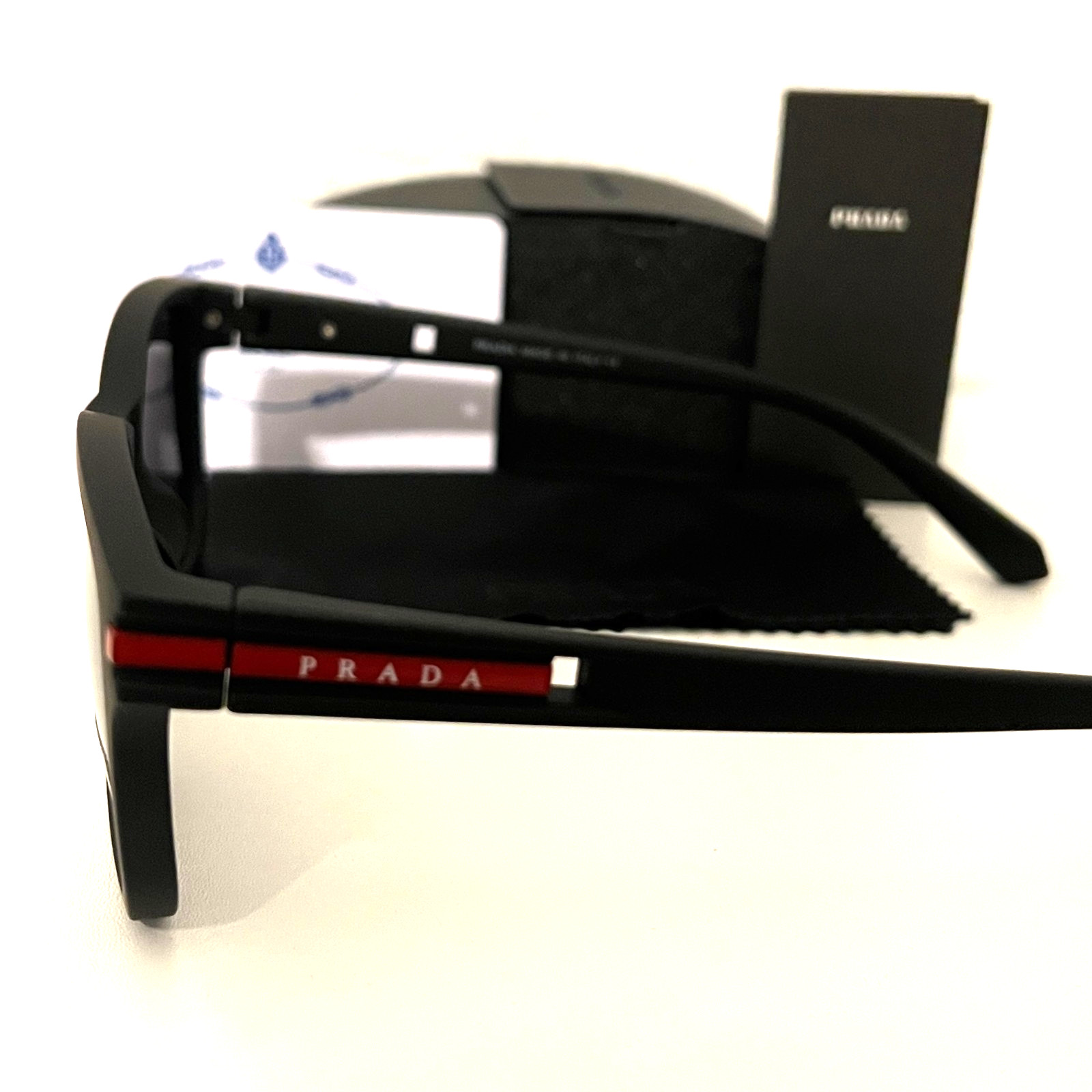 Prada Linea Rossa Black Sunglasses