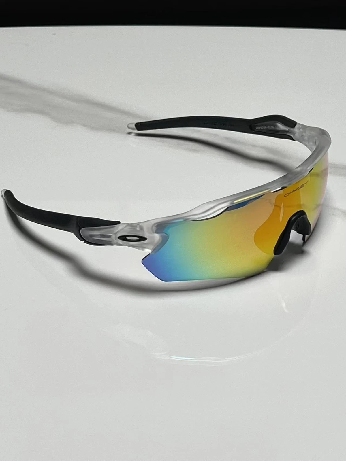 NEW OO9208 Oakley Radar EV Patn Sunglasses Transparent Frame Polarization Lenses