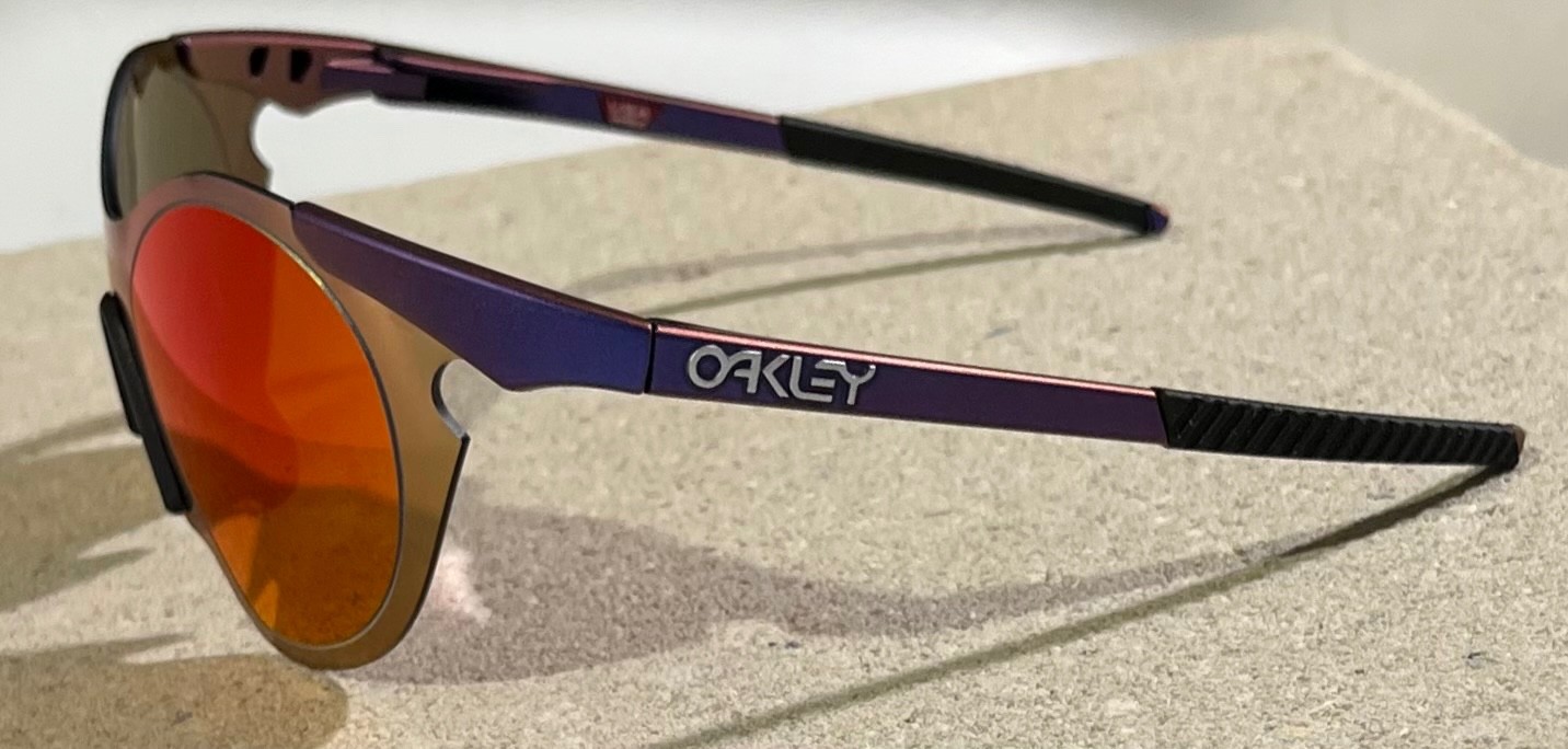 OAKLEY BRAIN DEAD SUB ZERO PRIZM RUBY MATTE BLUE RED COLORSHIFT NEW NEVER WORN