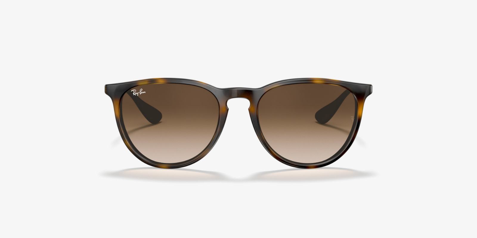Ray-Ban RB4171 865/13 54mm Erika Rubber Havana Brown Gradient Sunglasses