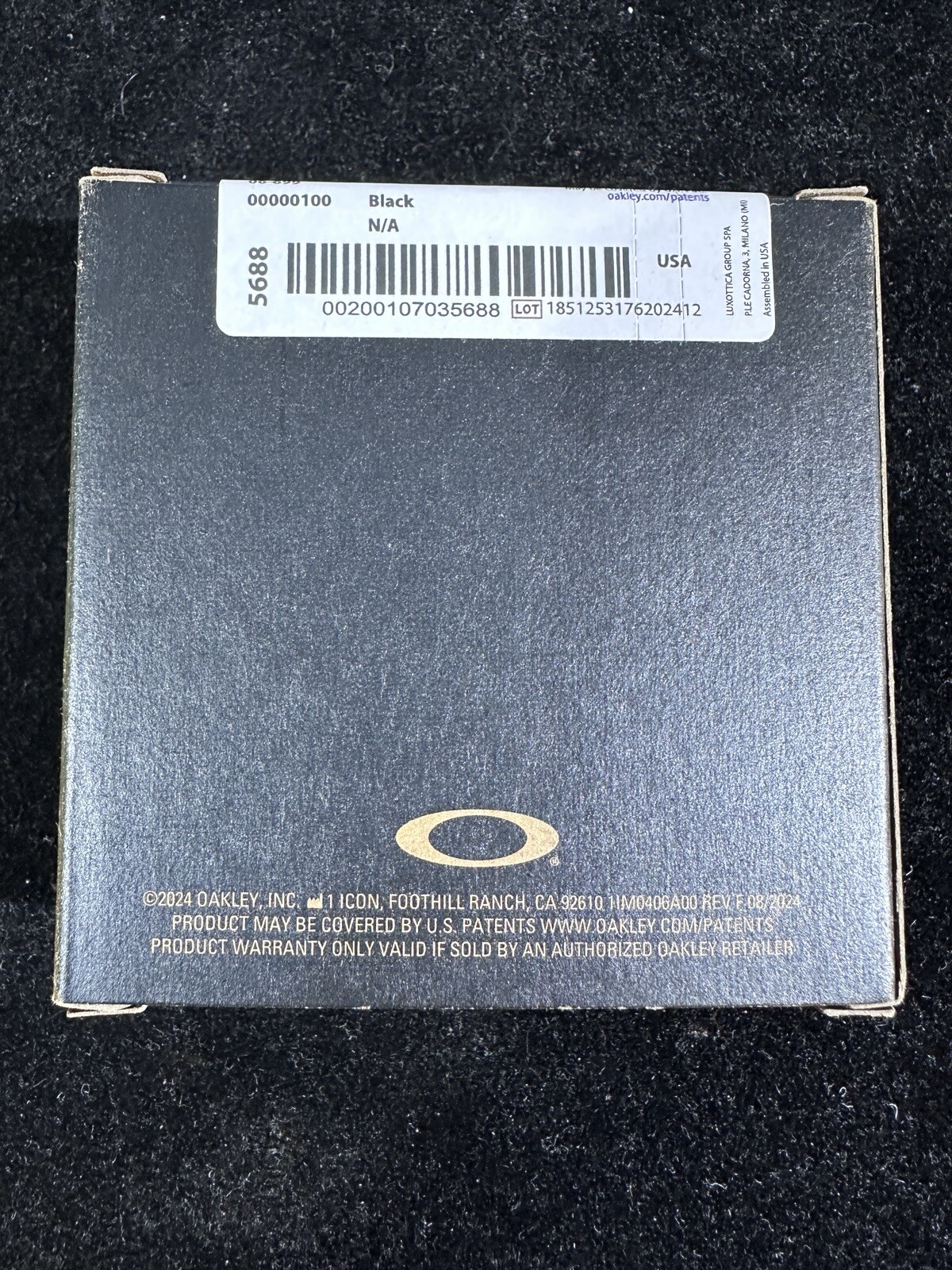 9213KT 100% OAKLEY M-FRAME 2.0 BLACK (BALLISTIC) EARSOCK/NOSEPIECE RUBBER KIT