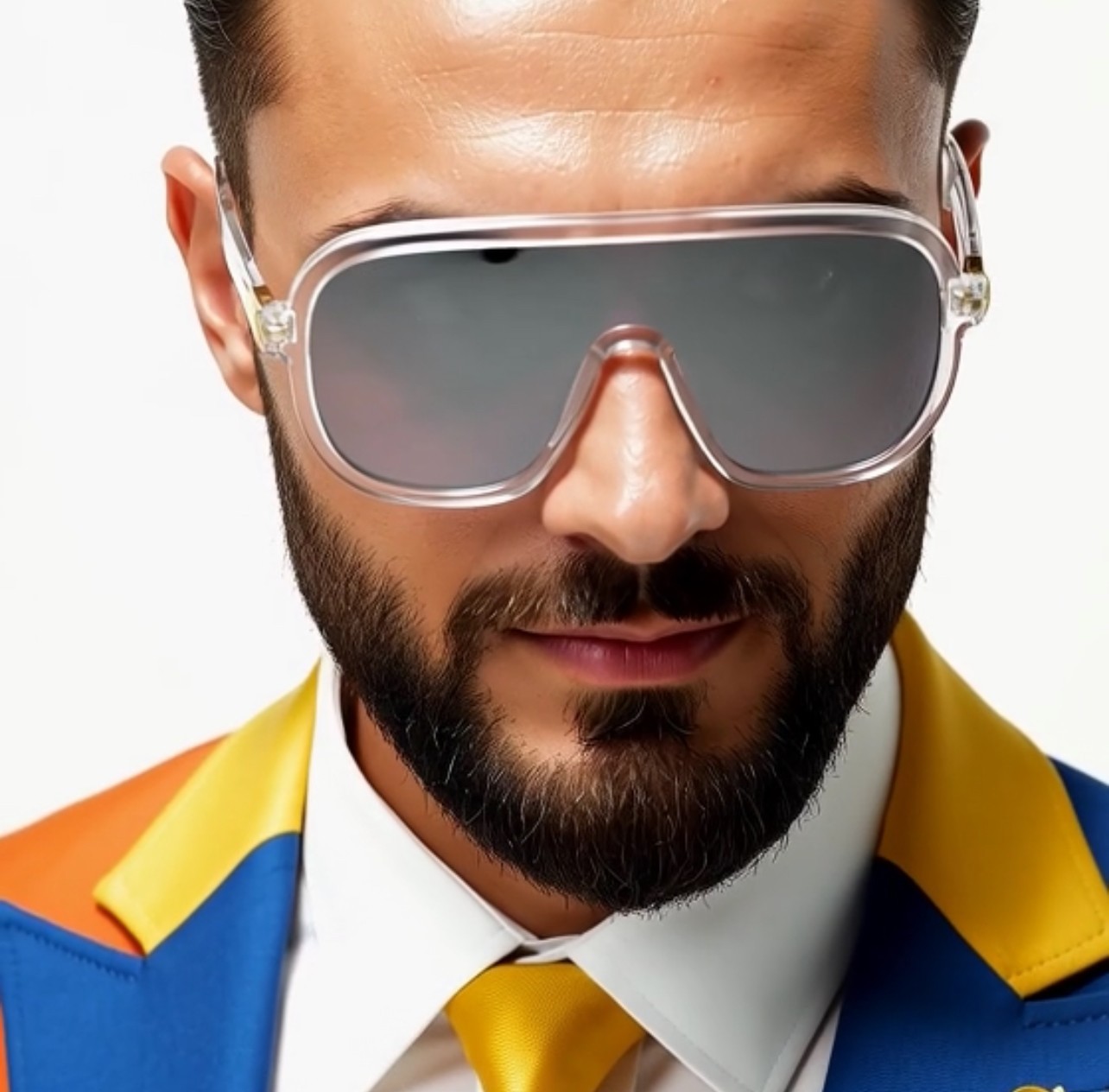 Men Guy Dude Square Sunglasses Shades 100% UV Protection Fashion Flat Black Lens