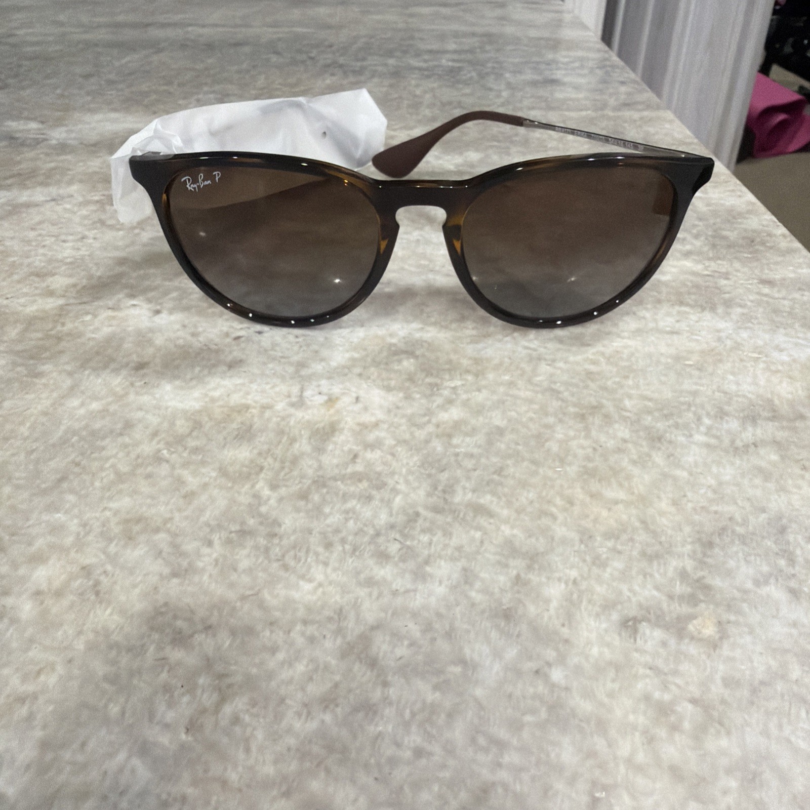 Ray-Ban RB4171 Erika Classic Light Havana Brown Gradient Polarized 54 18 145