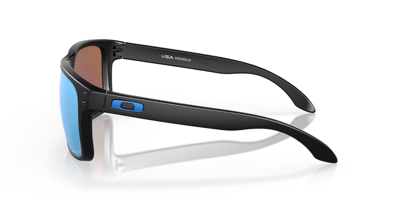 Oakley HOLBROOK XL POLARIZED Sunglasses OO9417-2559 Matte Black / PRIZM Deep H2O