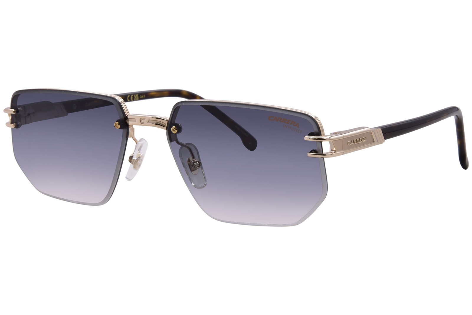 Carrera 1070/S ONR Sunglasses Men’s Gold/Brown Havana/Green Shaded 60mm