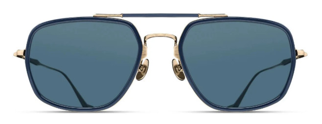 New Release Matsuda M3123 Aviator Sunglasses in BG-NVY