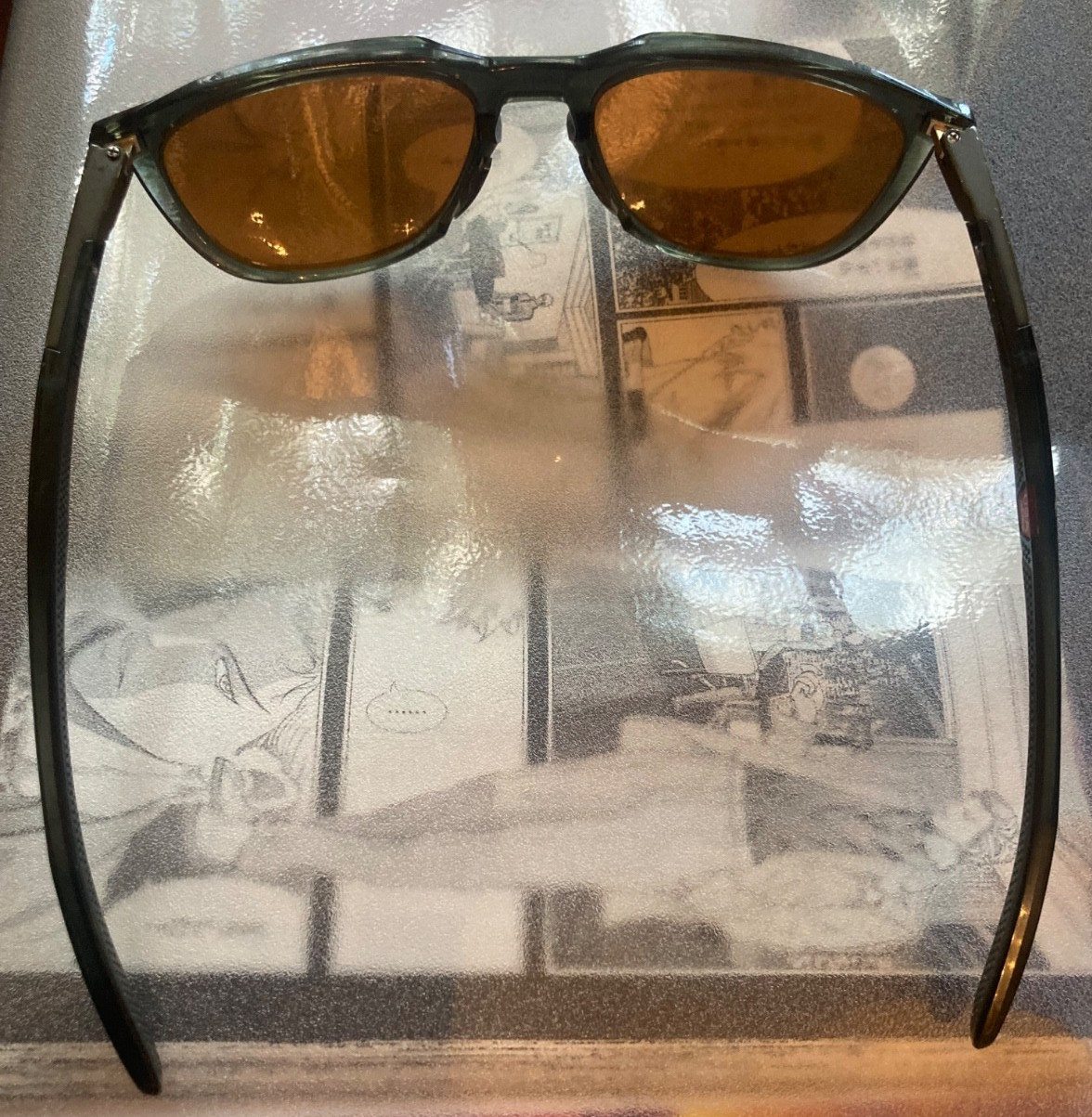 Oakley Sunglasses Thurso OO9286-0354 Olive Ink Frame w/ PRIZM Tungsten POLARIZED