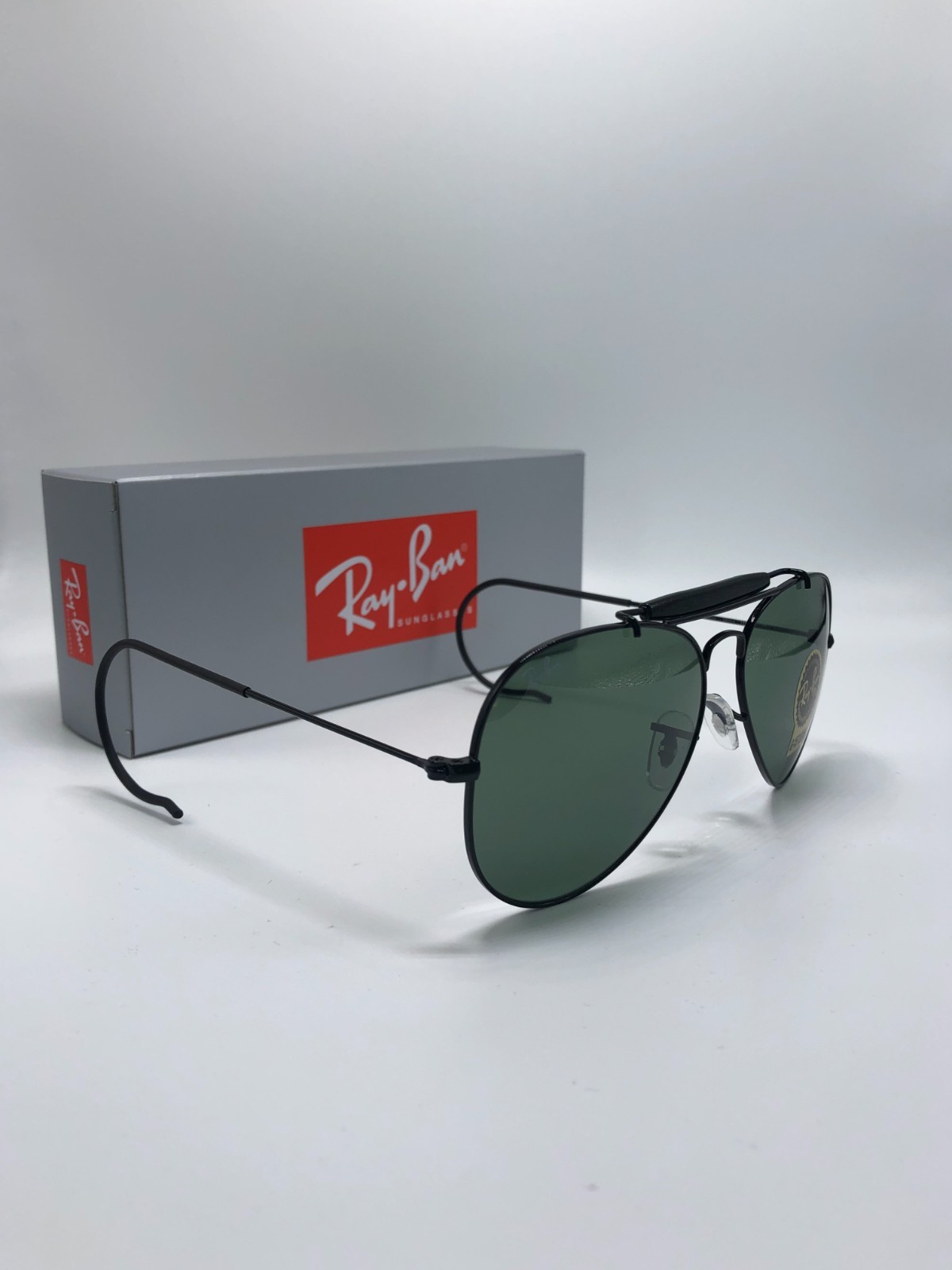 Ray-Ban RB3030 Outdoorsman L9500 58•14 160 Green G-15 Lens 58mm Sunglasses