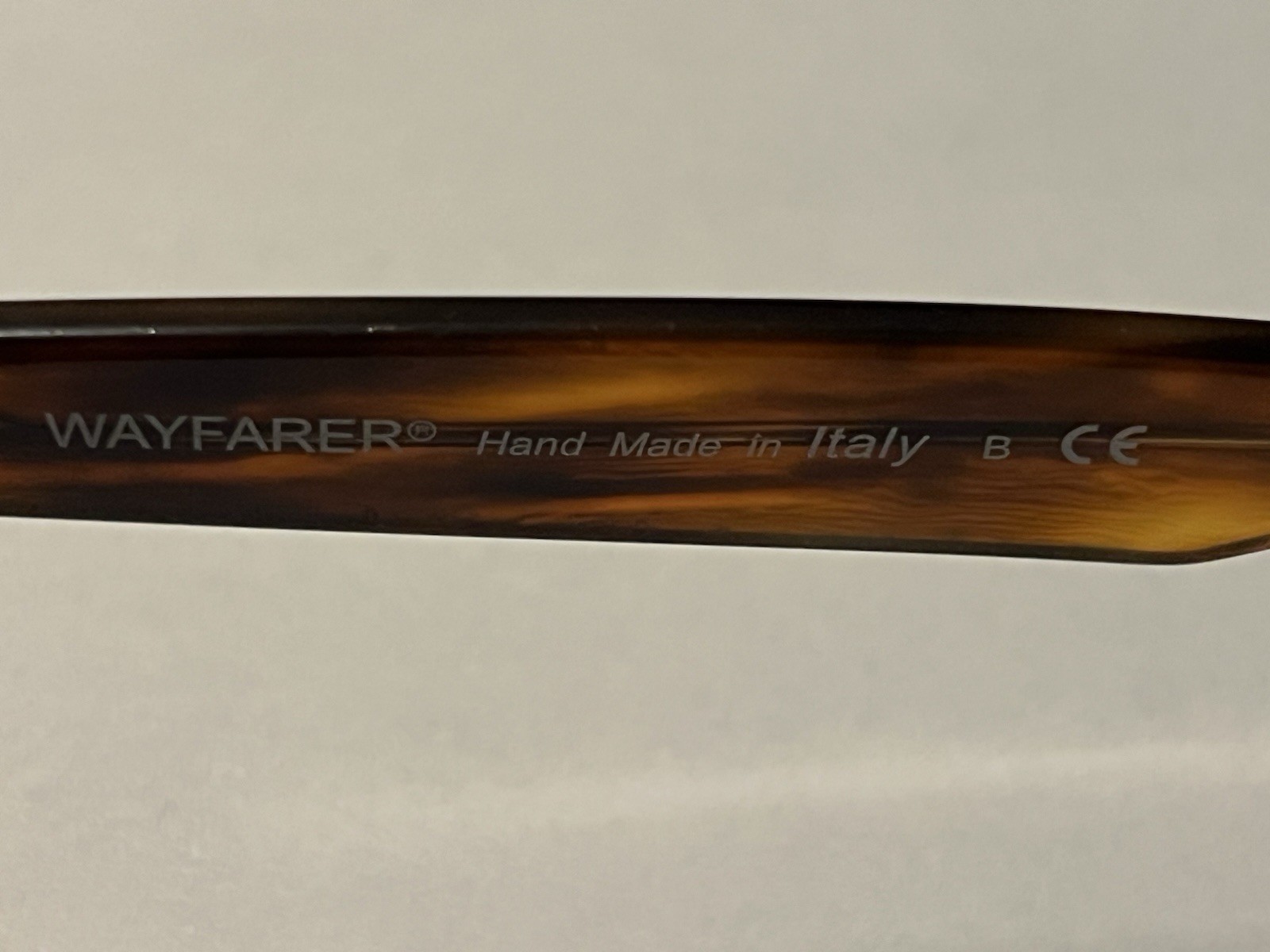 Ray-Ban Original Wayfarer model RB2140 Sunglasses . Used with minor scratches