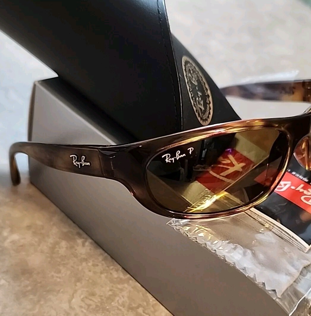 🔥 AUTHENTIC RAY-BAN PREDATOR Vintage HAVANA Polarized Sunglasses RB 4033 642/47
