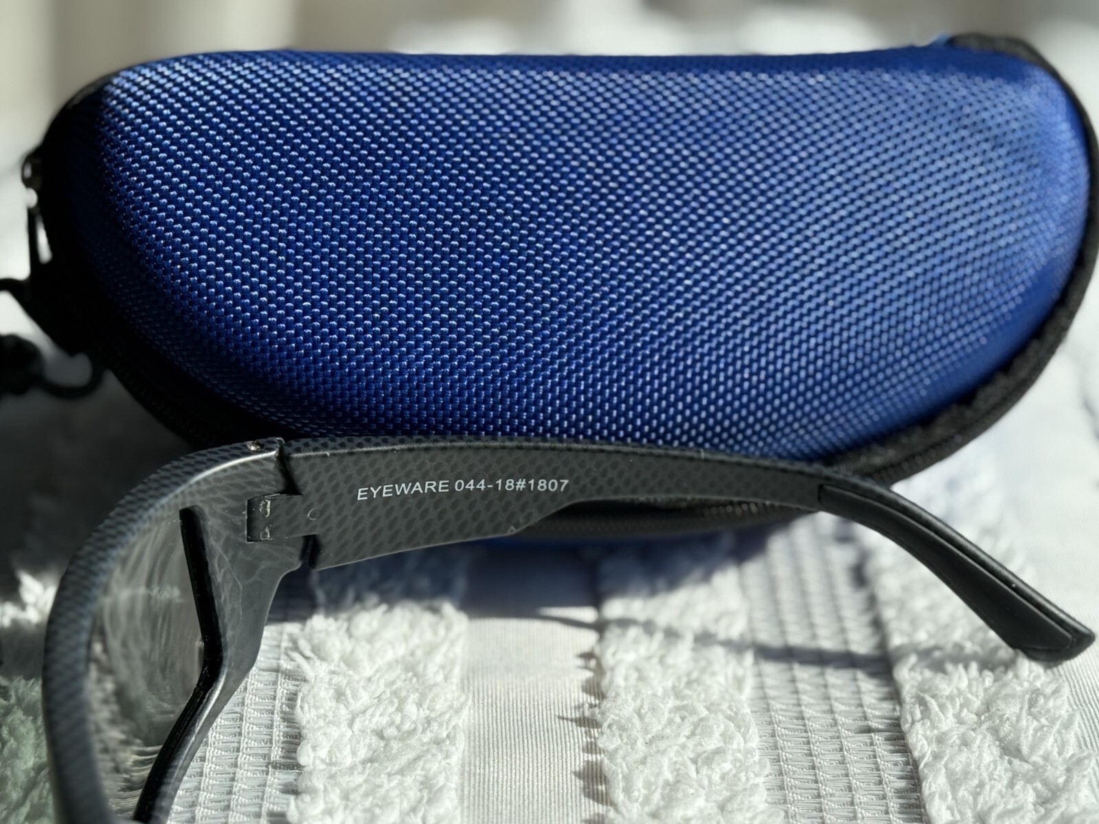 L.S.D. Designs #1807 Grey Polarized Lightweight Wrap Sunglasses