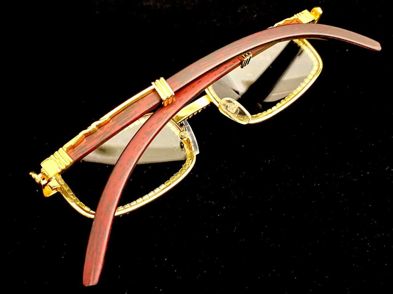 Men’s Classy Sophisticated Retro Hip Hop Rapper Clear Lens EYE GLASSES Handmade!
