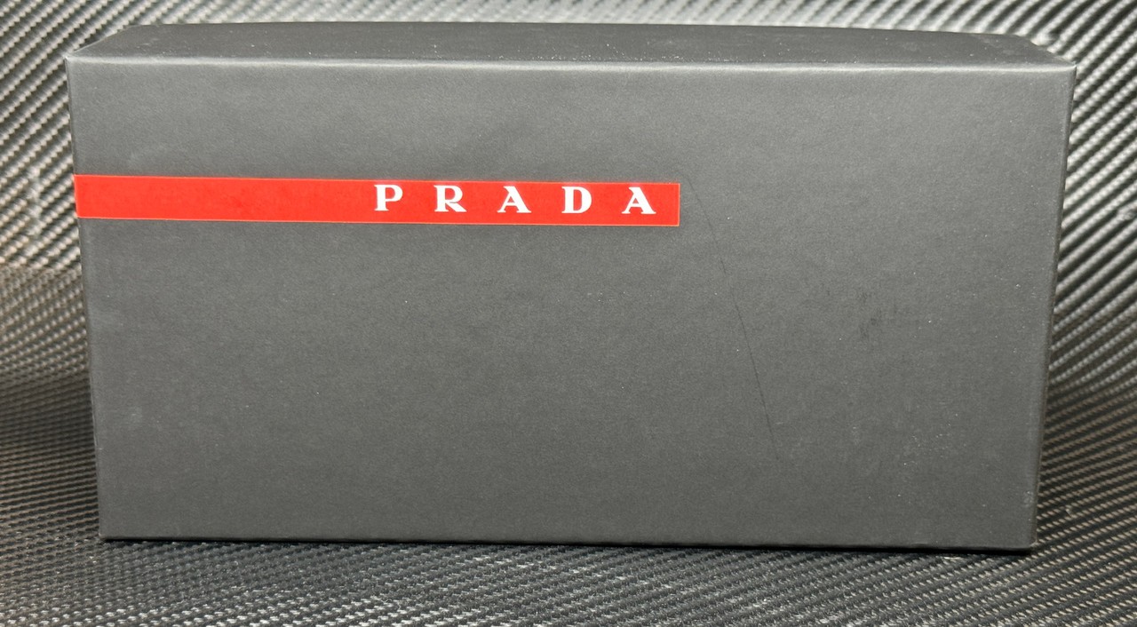 PRADA LINEA ROSSA PS A06S DG008F Black Rubber Red Mirror 59 mm Sunglasses