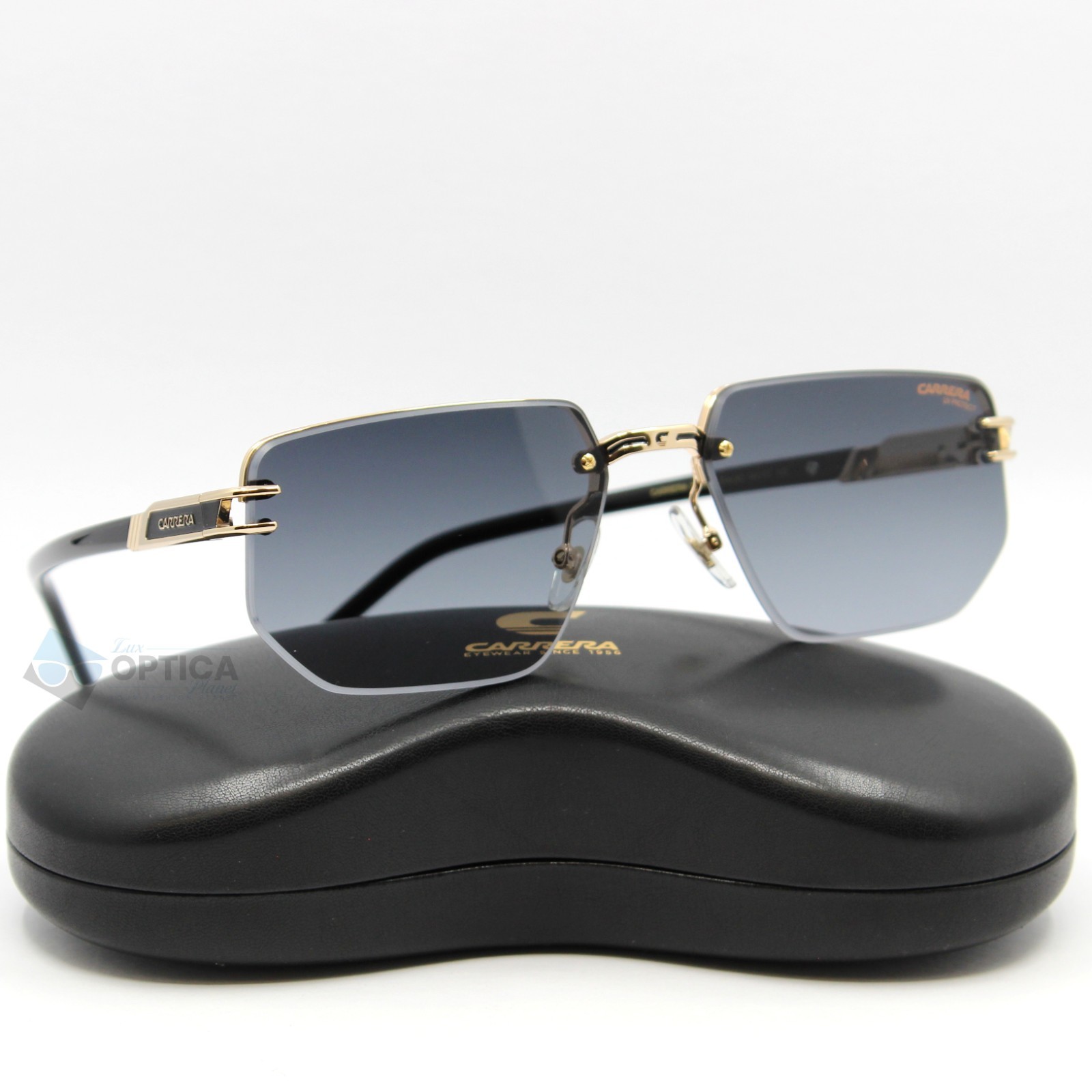 NEW Carrera 1070/S RHL Sunglasses Gold Black Frame/Dark Grey Gradient Lens 60mm