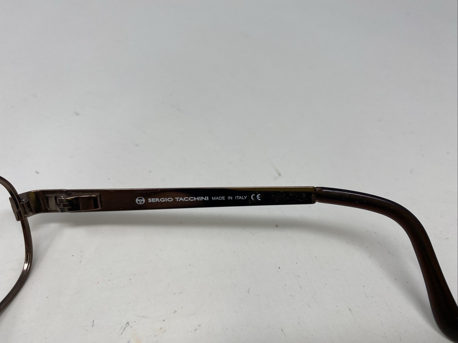 Sergio Tacchini Italy ST1070-S T869 135mm Shiny Brown Sunglasses Frame KE56