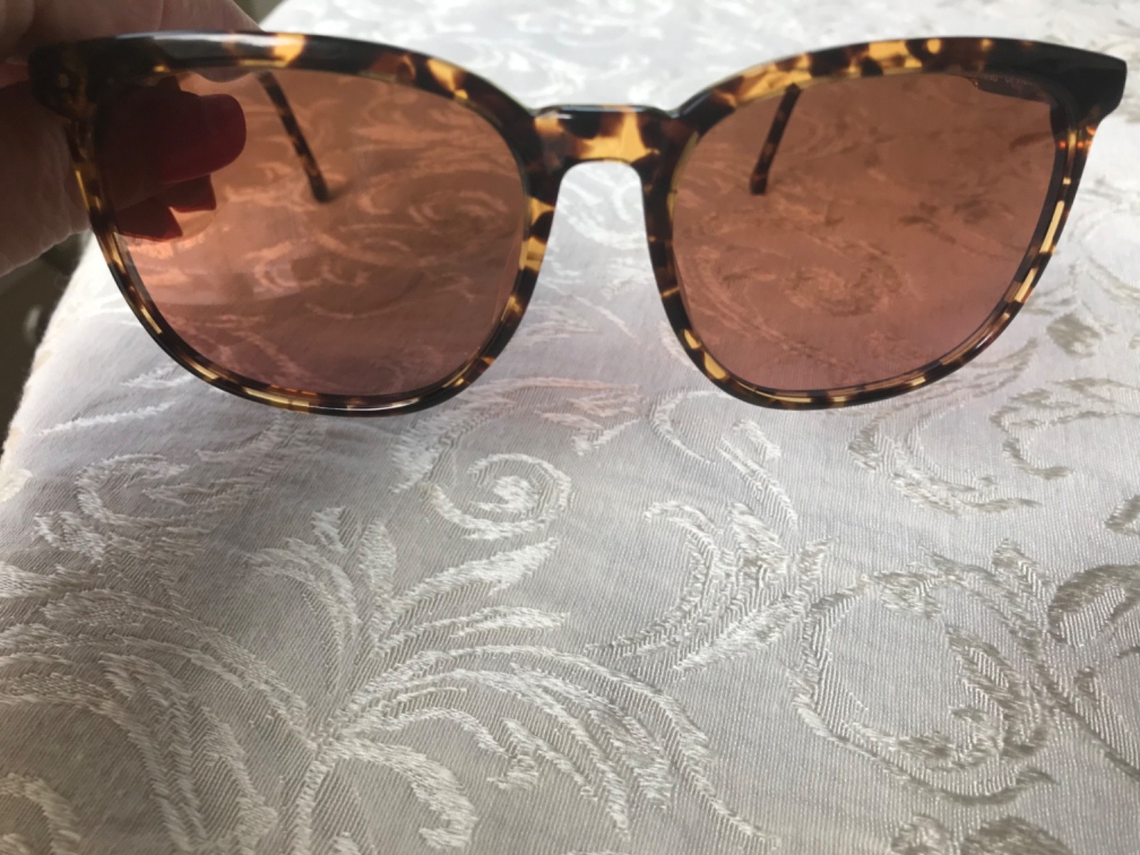 Vintage Corning Optics Serengeti Drivers Sunglasses Tortoise Habana