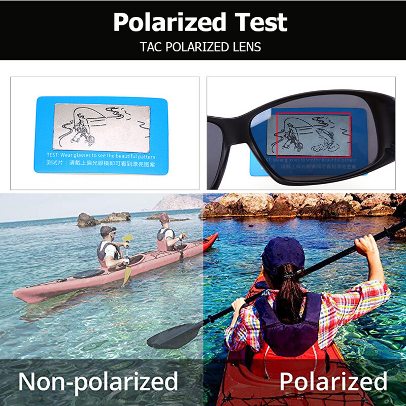 Camouflage Polarized Sunglasses Men Outdoor Sports Fishing Cycling Driving UV400