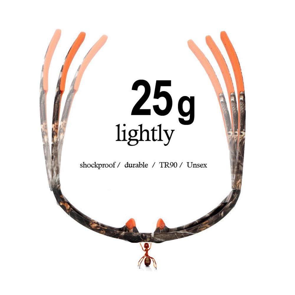 Polarized Camo Sunglasses for Men Women Fishing Sports glasses outdoor Huntin…