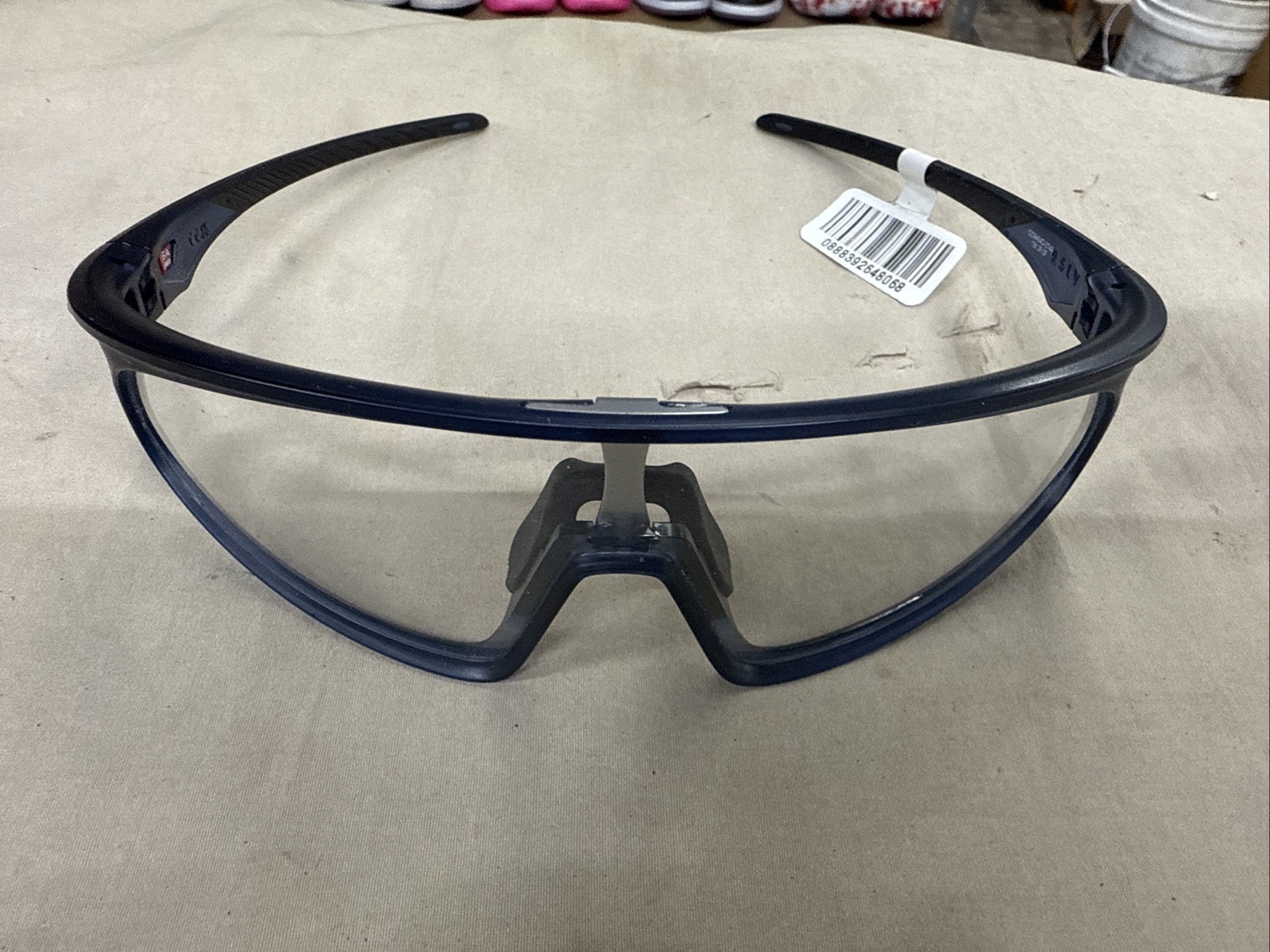 Oakley Sunglasses RSLV OO9484D-0749 Matte Transparent Stonewash Clear Lens