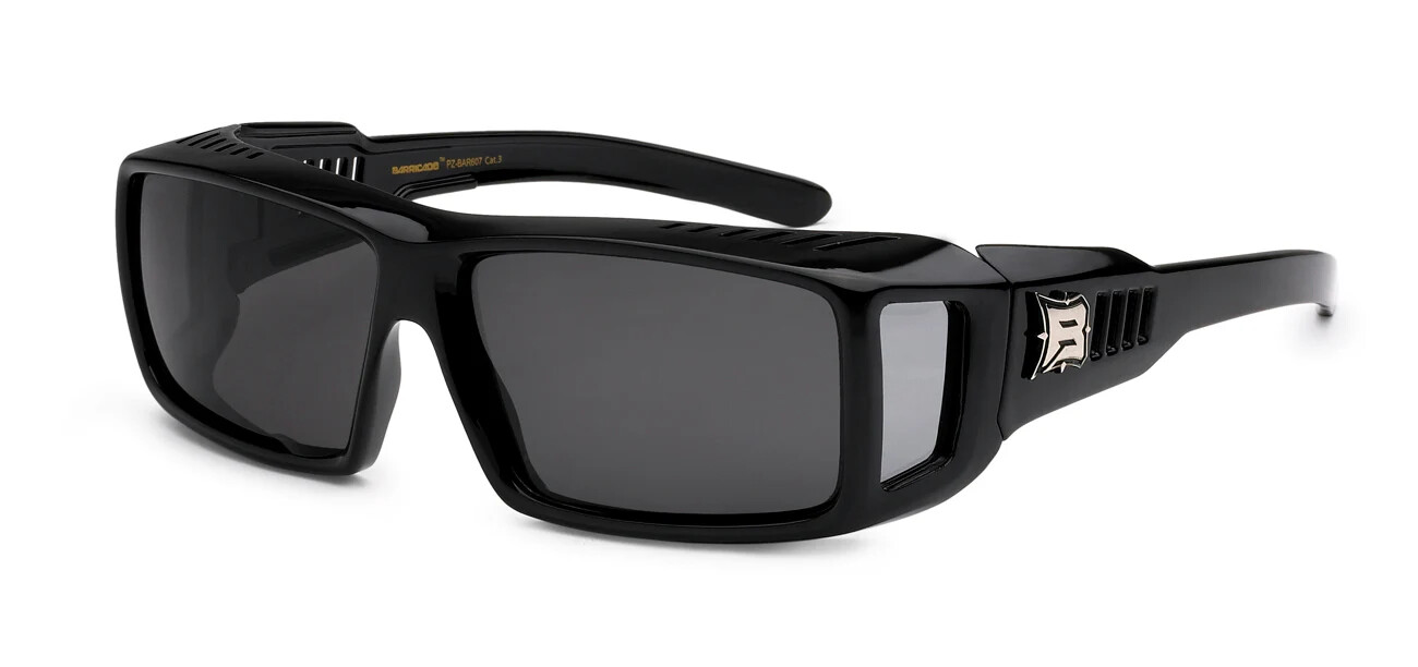 Medium-Large Fit OVER Cover POLARIZED Sunglasses Prescription Glasses Men Women