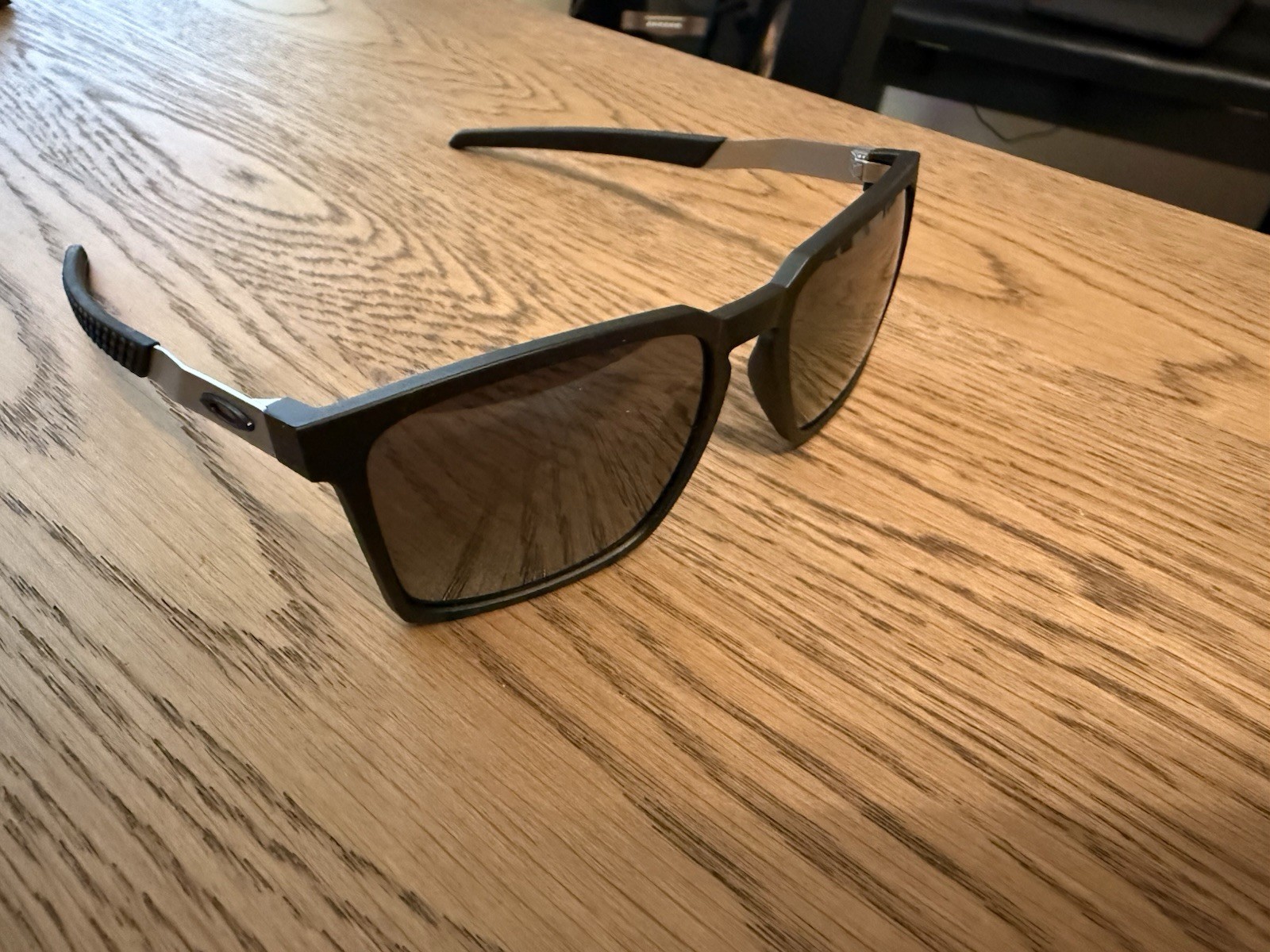 Oakley Exchange Sun Sunglasses Satin Black Prizm Black Lens