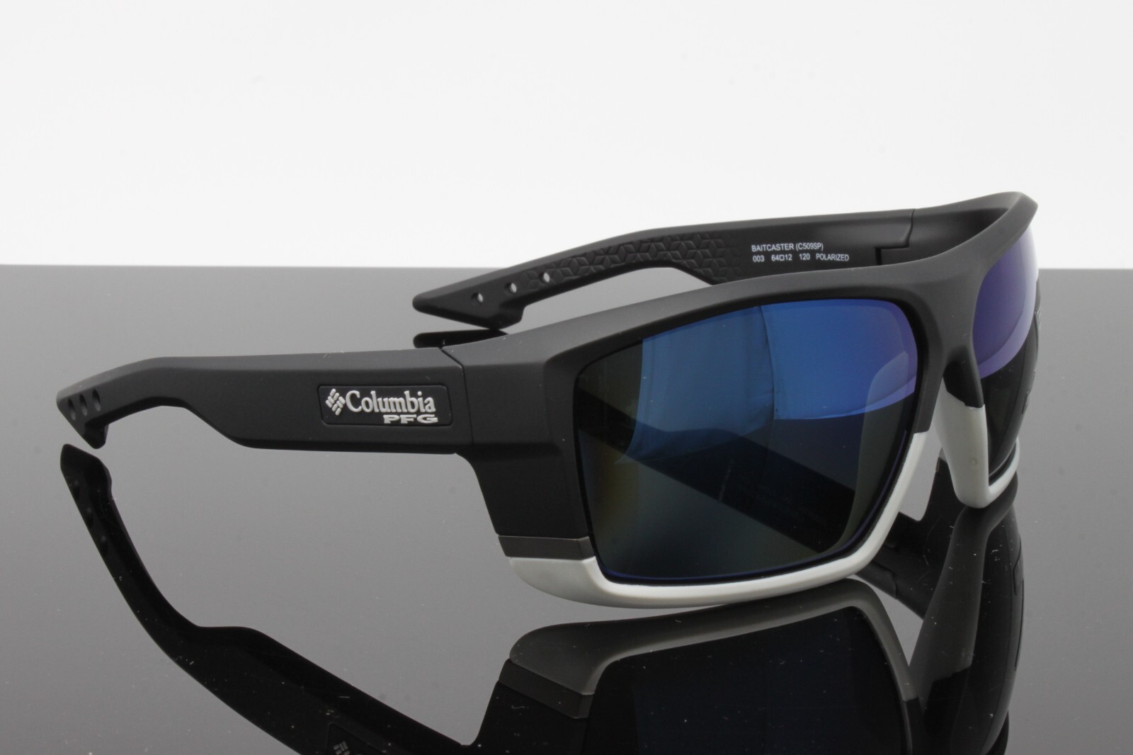 Columbia Sunglasses Men’s C509SP Baitcaster 003 Matte Black/Grey 64mm Polarized