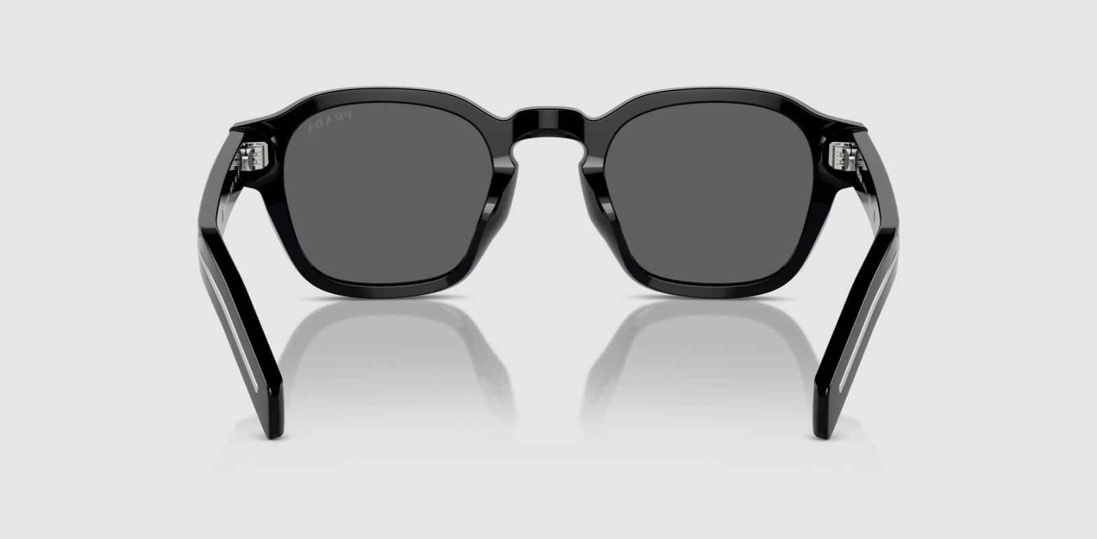 PRADA PR A16S 16K731 Black Dark Grey 52 mm Men’s Sunglasses