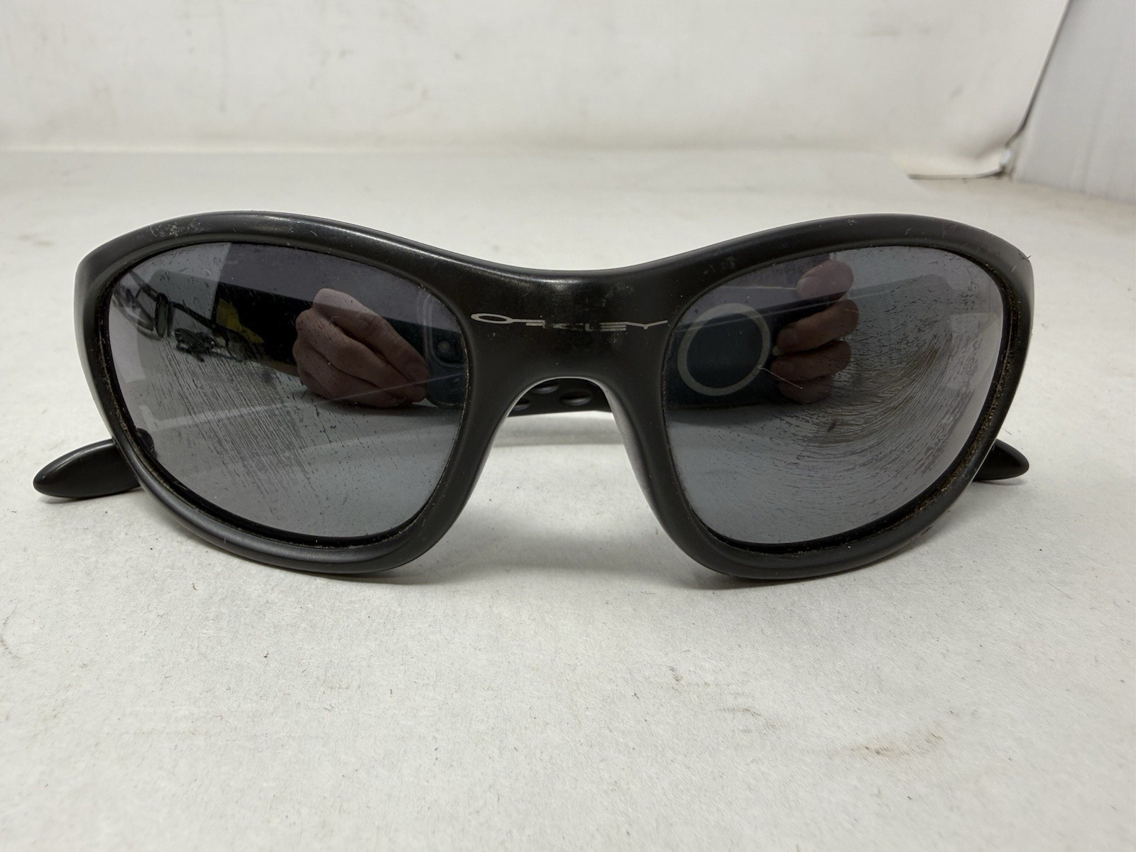 Oakley X 10 Black Sunglasses Used Great Condition Authentic Made In USA